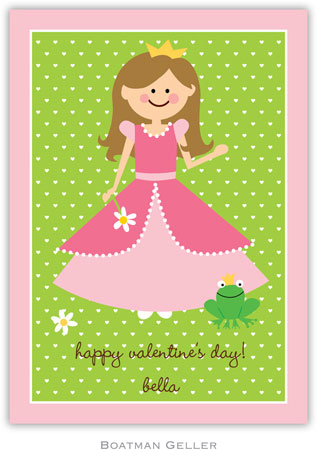 Boatman Geller Stationery - Princess Valentine's Day Cards